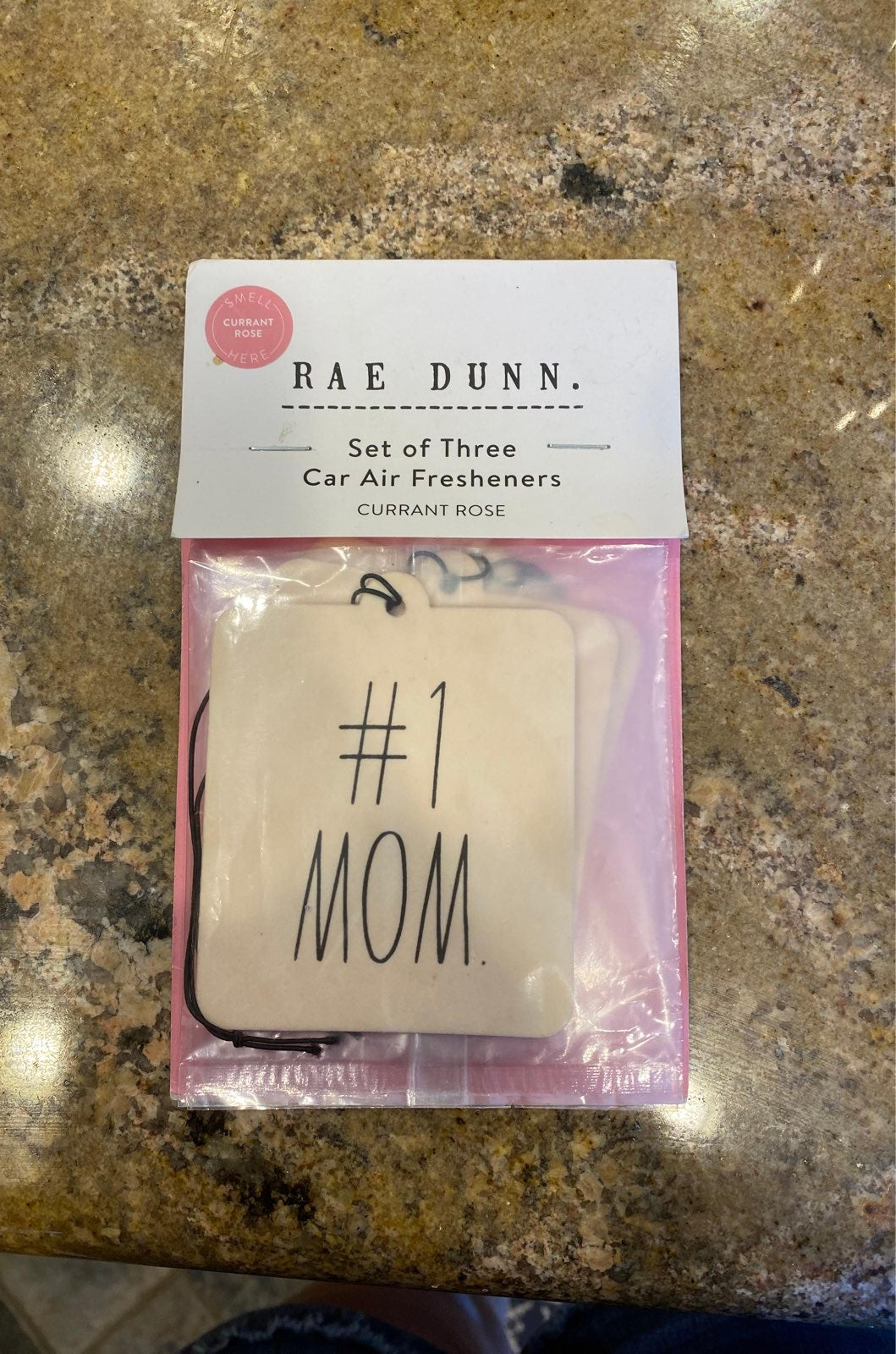 Rae Dunn #1 Mom Air Fresheners - Currant Rose