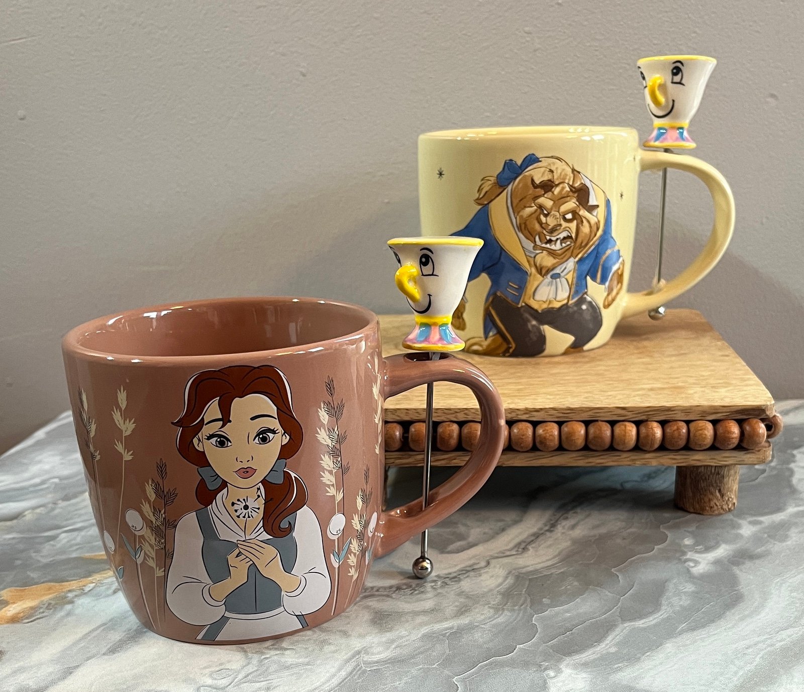 Rae Dunn double Mug Set
