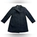 Talbots Black wool blend coat size womens 4