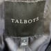Talbots Black wool blend coat size womens 4