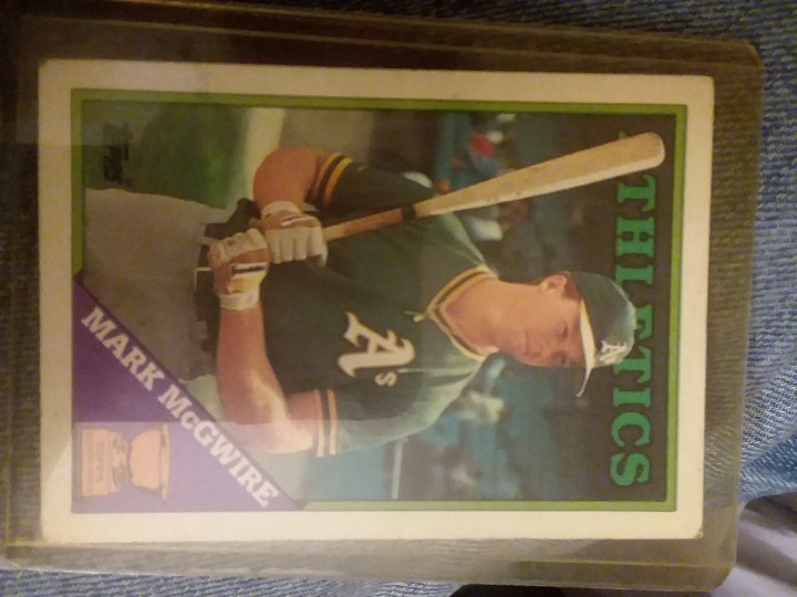 Mark McGuire Rookie card