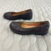 Clarks Structured Women's Leather Slip On Casual Flats