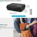 Hard Travel Electronic Organizer Case for MacBook Power Adapter