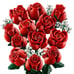 LEGO Bouquet of Roses 10328, 822 Pieces