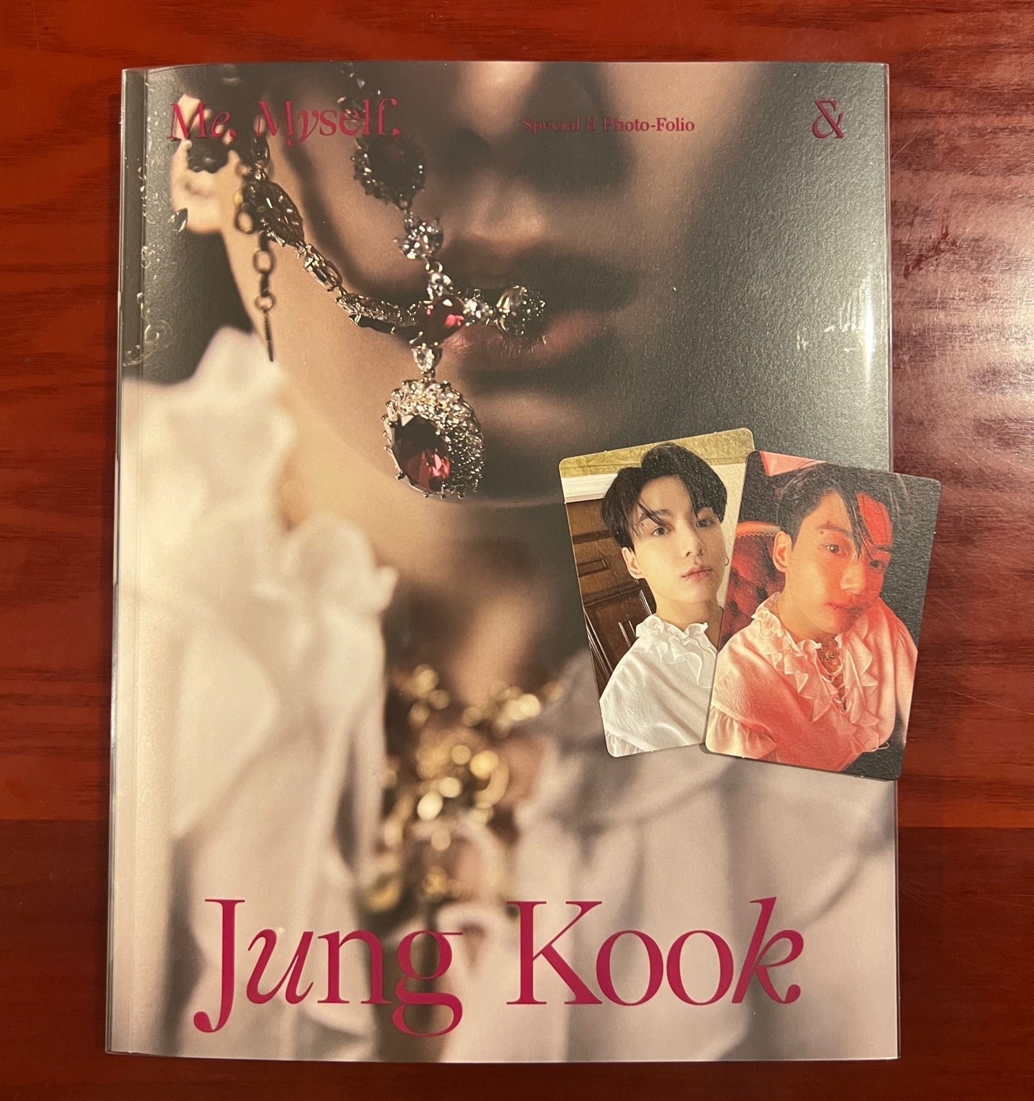 BTS Me, Myself, & Jungkook Special 8 Photo Folio Time Difference
