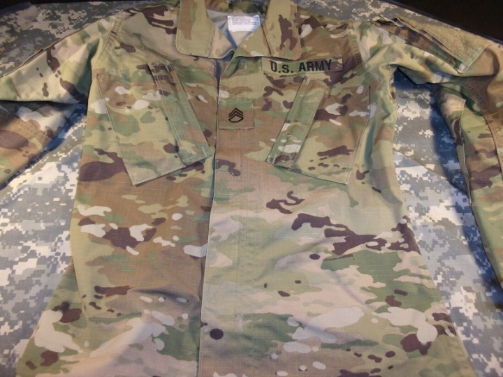 NWOT USAF ARMY MULTICAM OCP FIRE RESISTANT JACKET CURRENT ISSUE 2021 30 REGULAR