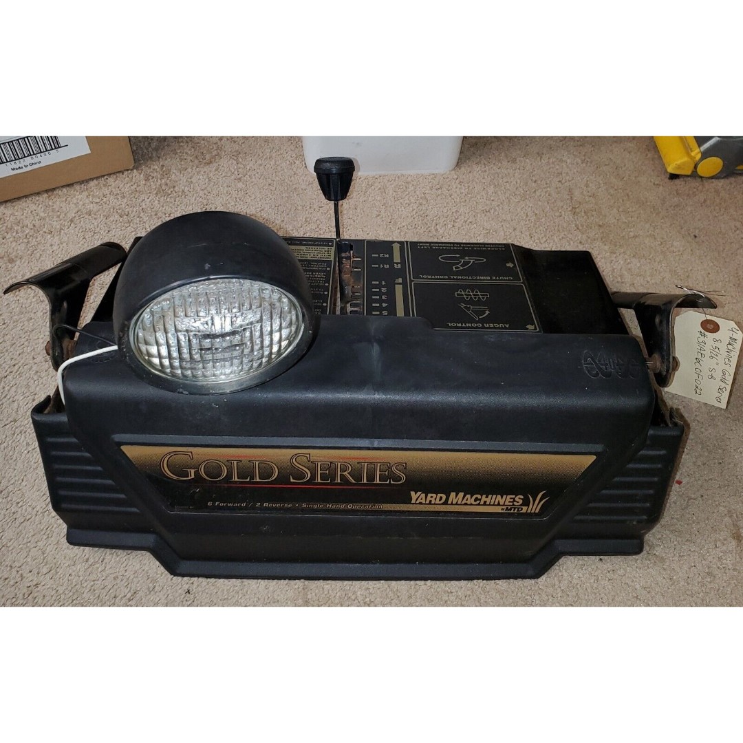 MTD YARD MACHINES Gold Series Dash Control Panel w/ Headlight & Control Levers