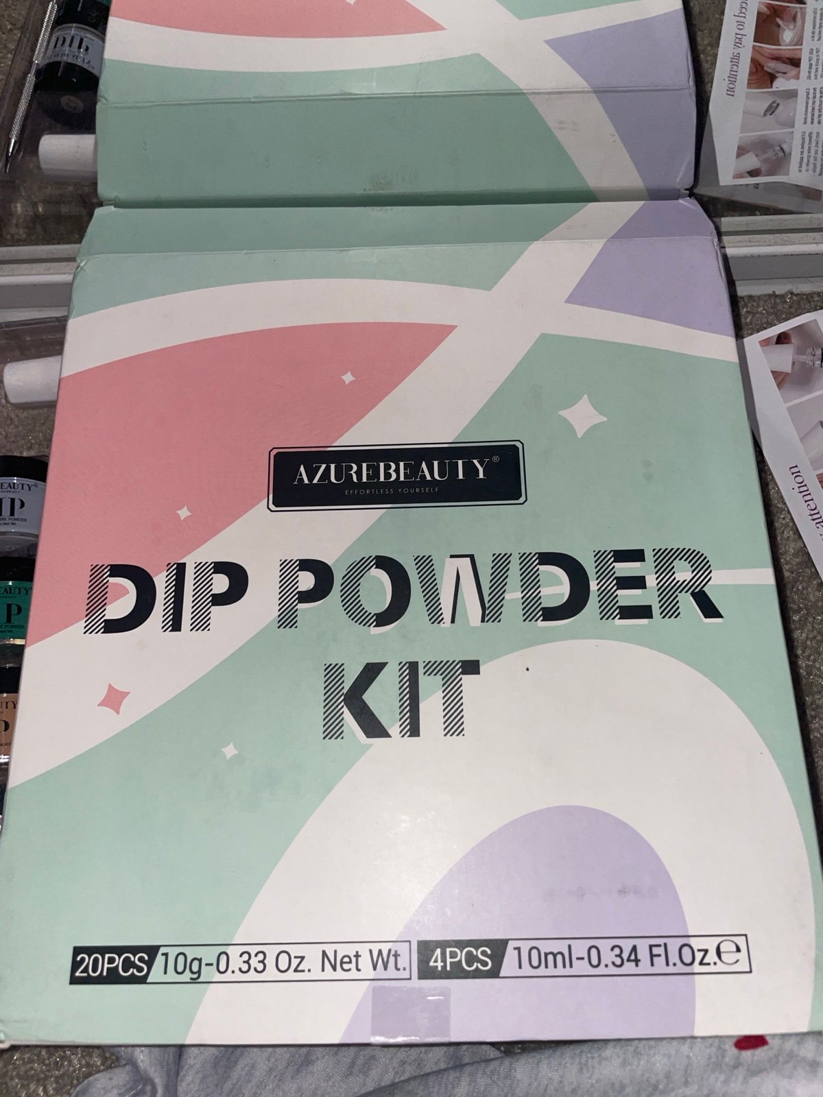 Dip nail powder kit