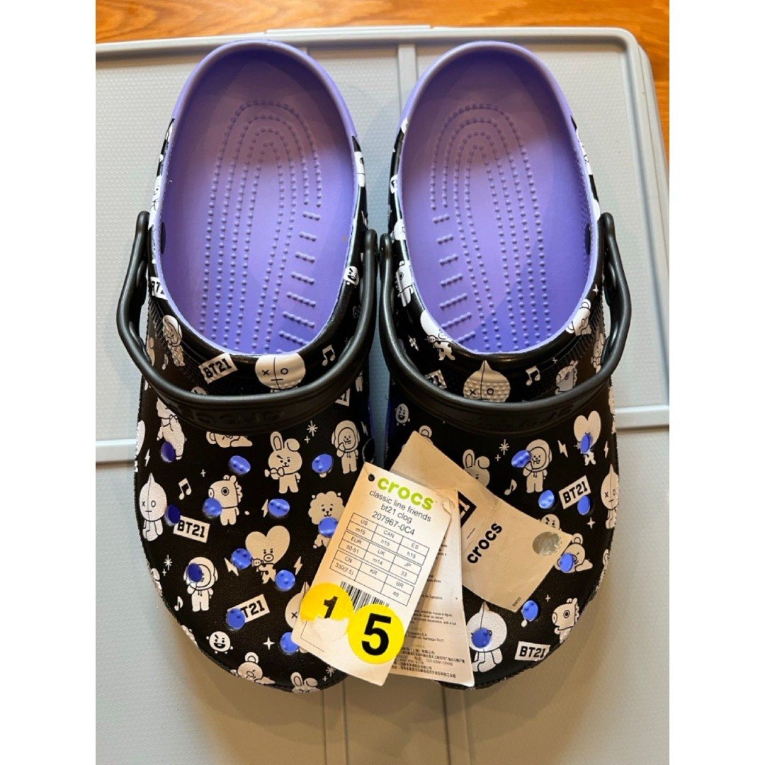 Men's BT21 x CROCS Classic Clog Collaboration