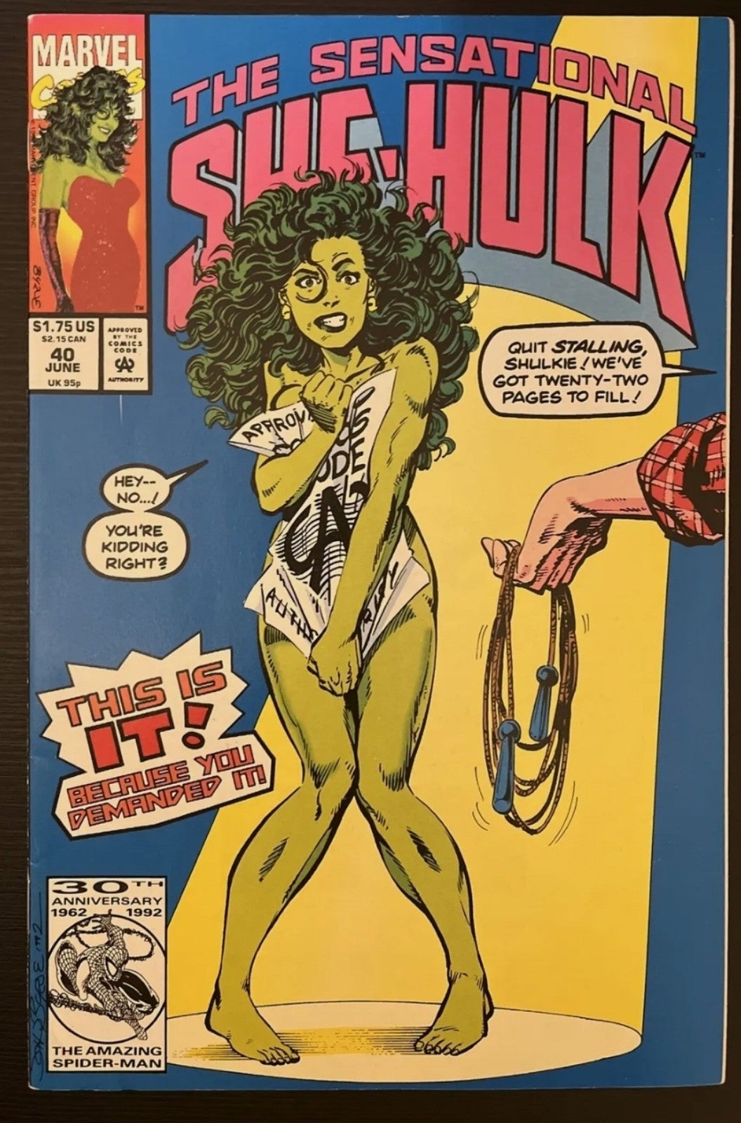 Sensational She-Hulk #40 Plus 2 Custom prints
