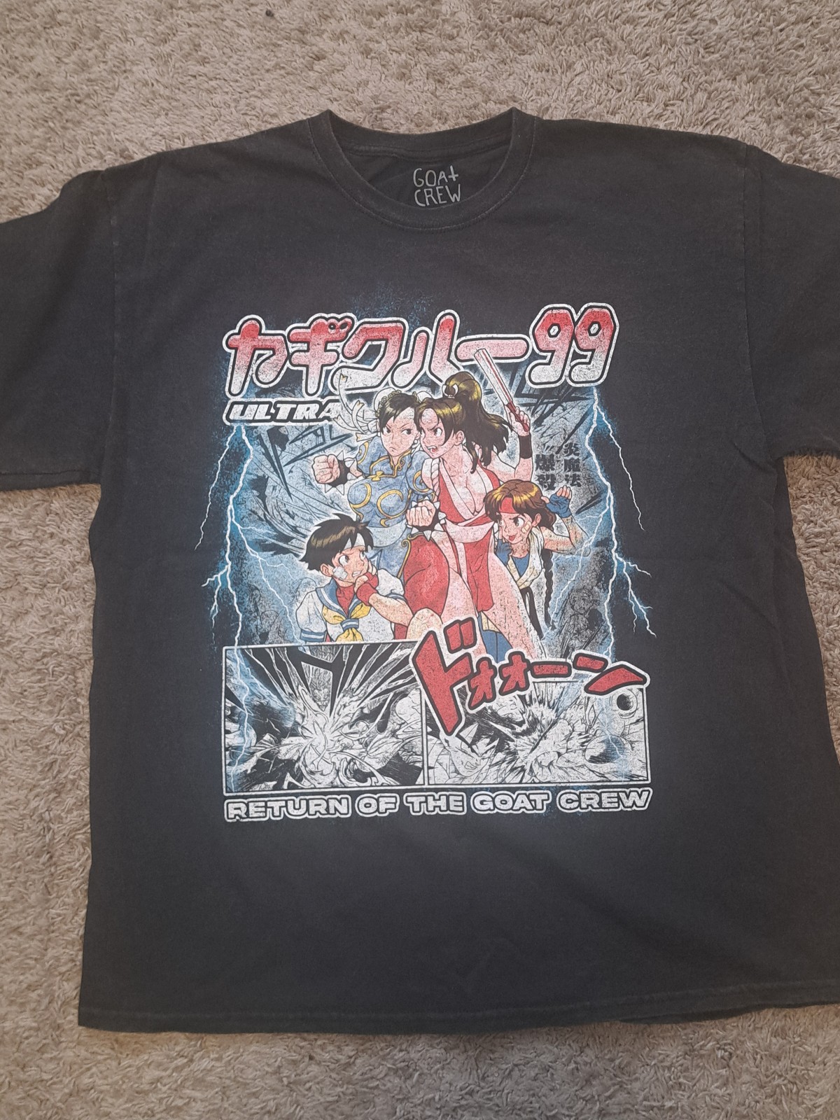 Goat crew x Street Fighter Vintage tee