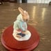 Royal Doulton Bunnykins Figurine Girl Skater 1995 Vintage Bunny Character