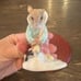 Royal Doulton Bunnykins Figurine Girl Skater 1995 Vintage Bunny Character