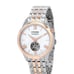 Authentic Citizen Open Heart Men’s Watch - Gold/Silver-tone band, White dial