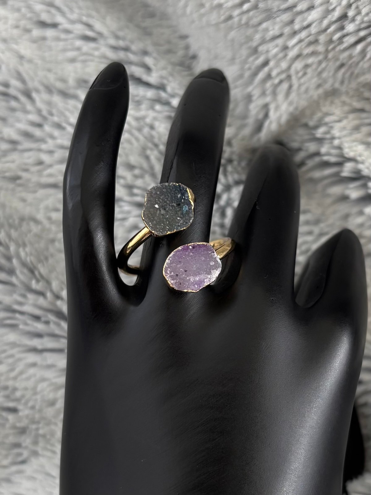 Park Lane Hibiscus Druzy Ring
