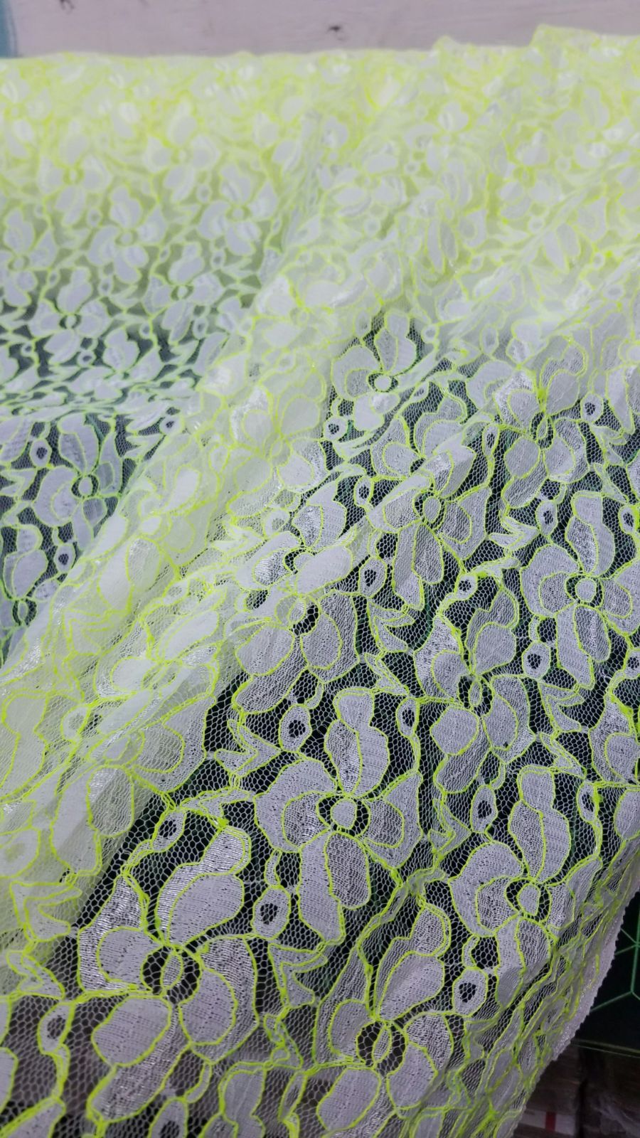 10 yds lace stretch fabric 58 wide