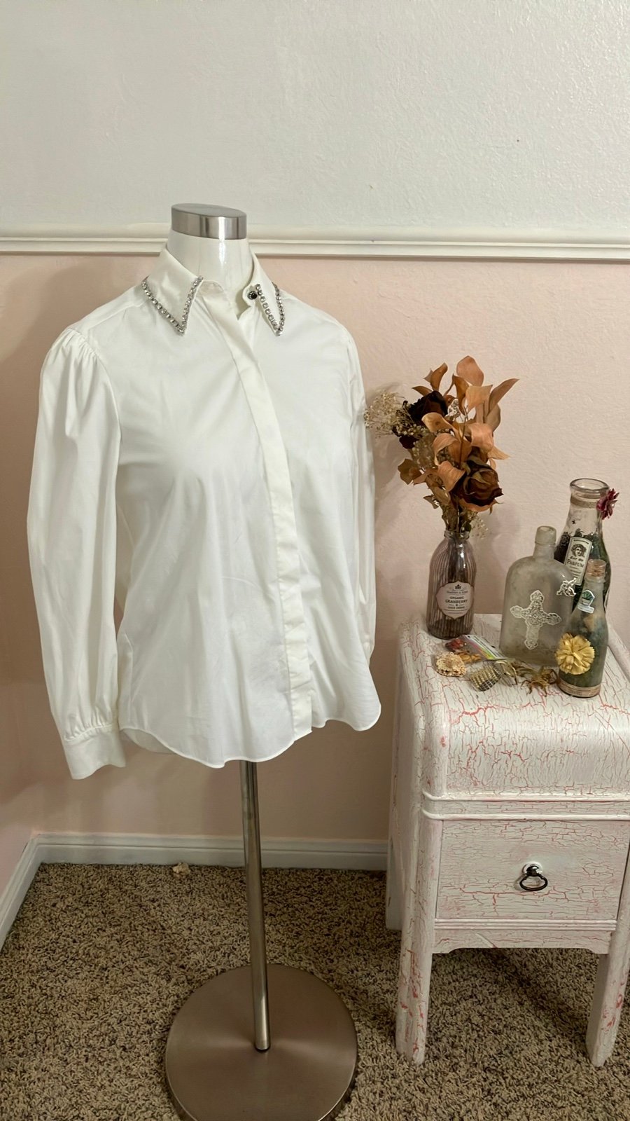 Cinq a Sept white blouse