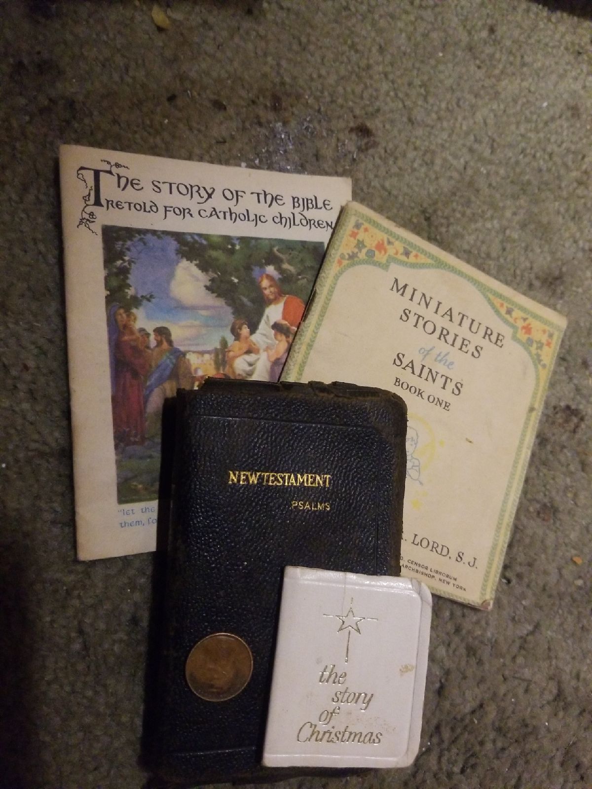 New testament Psalms 1941. The Story of