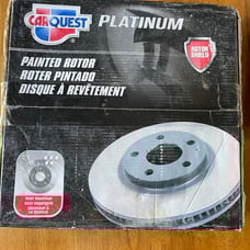 Carquest Platinum Painted Brake Rotor YH145259P: Front (2)