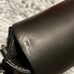 Black Leather Shoulder Messenger Bag