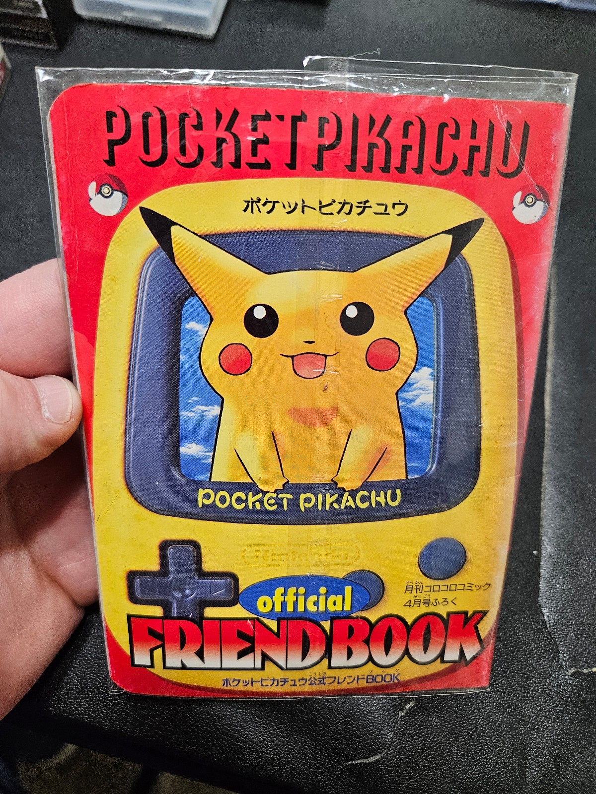 Pocket Pikachu friend book