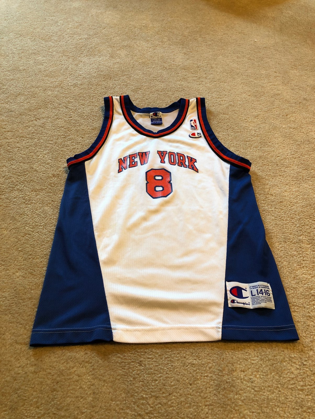 Sprewell NY Knicks Jersey