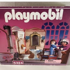 Playmobil Vintage Victorian doll house bathroom parts/people