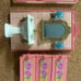 Playmobil Vintage Victorian doll house bathroom parts/people