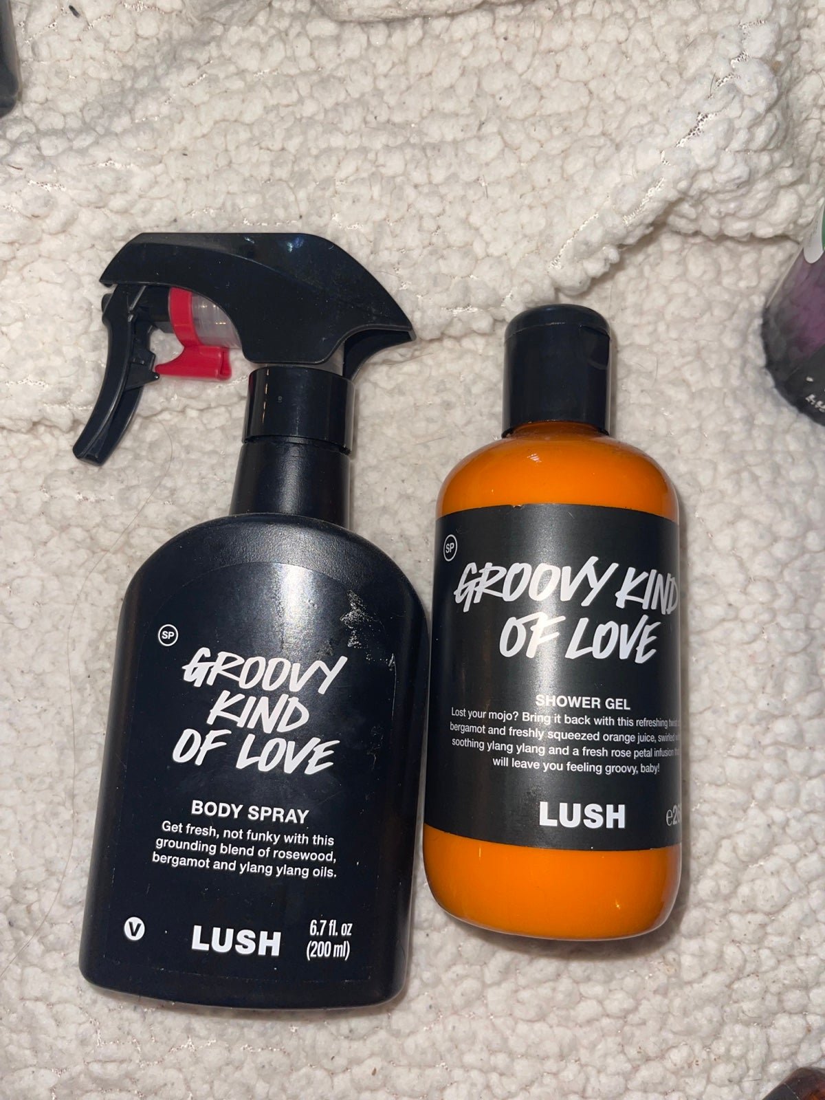 Lush Groovy Kind of Love gel & spray