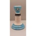 Arts and Crafts Studio Art Pottery Picasso Style Man & Woman Candlestick Set
