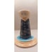 Arts and Crafts Studio Art Pottery Picasso Style Man & Woman Candlestick Set