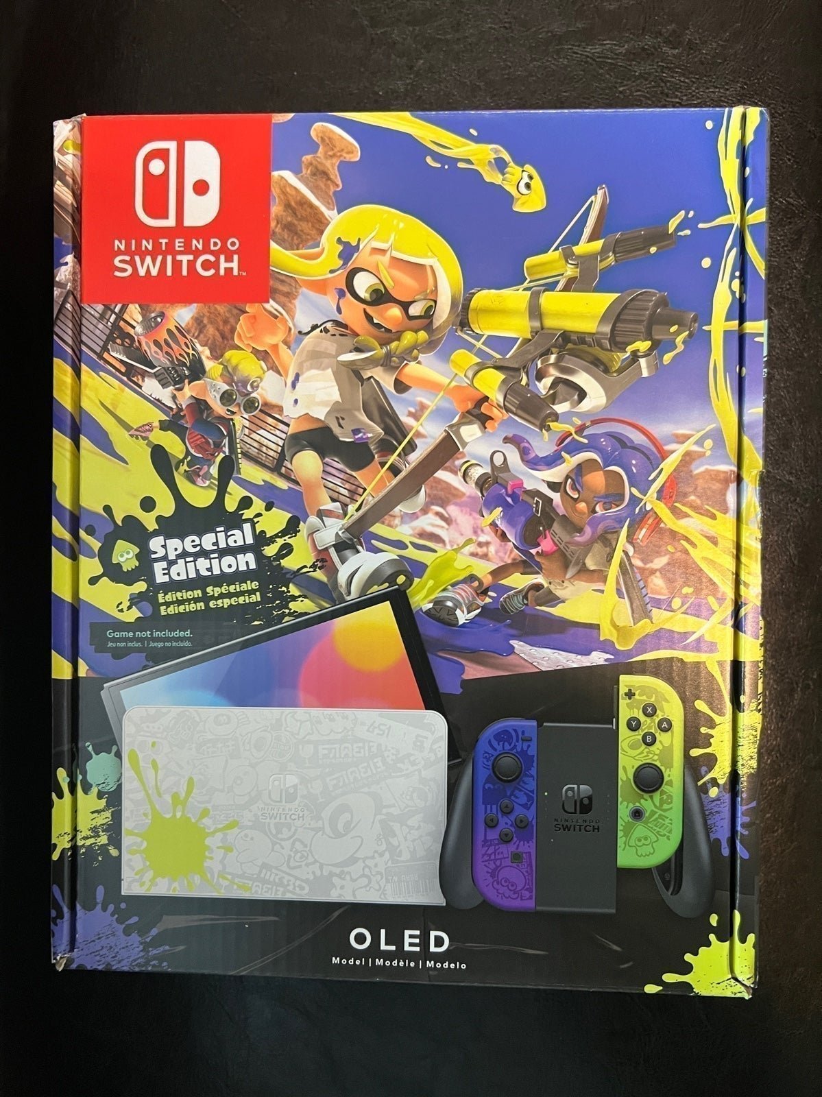 Nintendo Switch OLED Splatoon 3 Edition new in box NA version