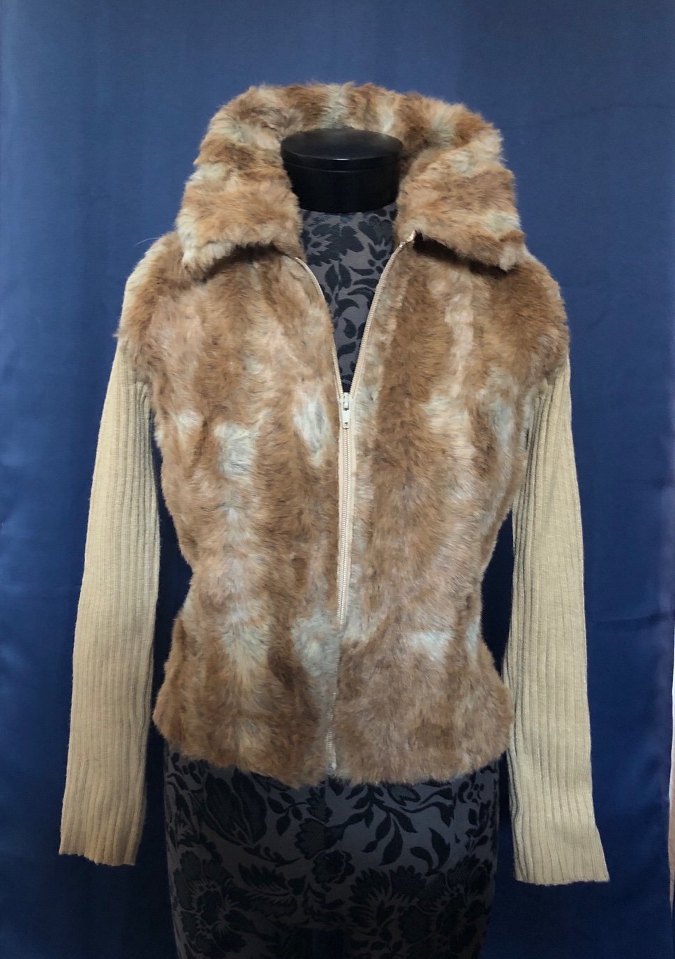 Fox coat short