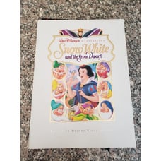 Walt Disney's Masterpiece SNOW WHITE Exclusive Deluxe Video Edition Complete Set