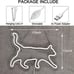 Cat Neon Sign for Wall Décor Signs with Dimmable Switch LED Neon Signs