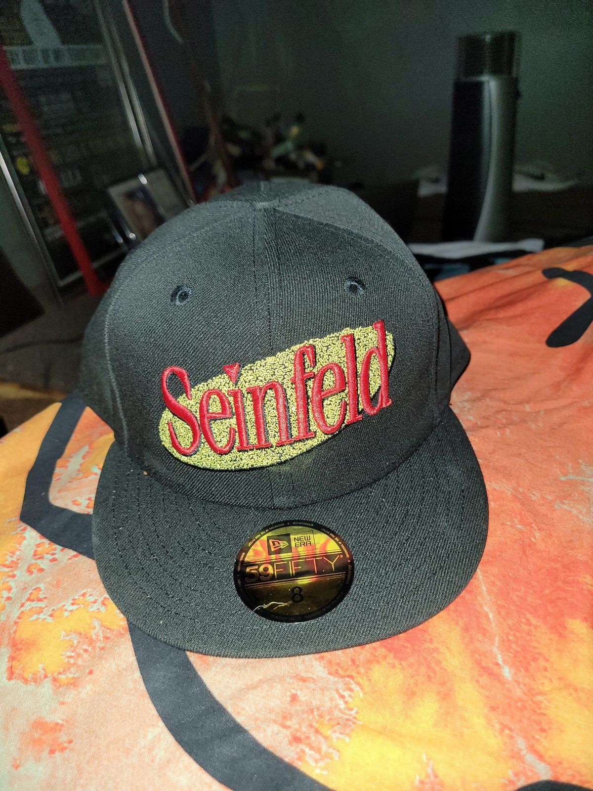 RARE New Era Seinfeld A Show About Nothing fitted cap, size 8