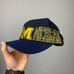 Vintage University of Michigan spellout wrap around hat