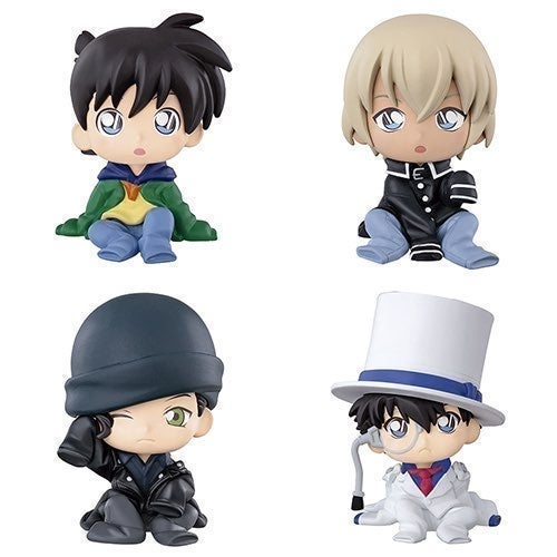 Detective Conan anime figures set of 4