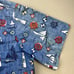 Vintage Reyn Spooner Hawaiian Shirt Adult XL Blue Sailboat Nautical Boating