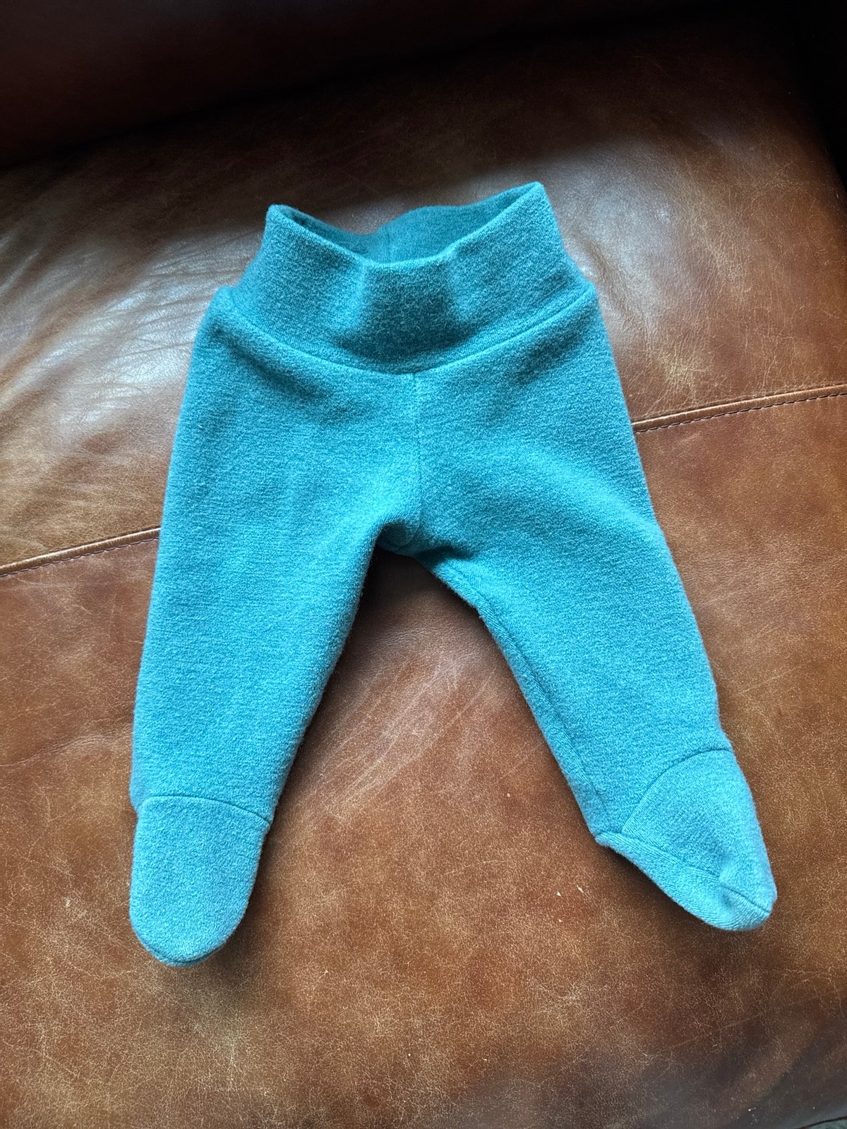 Wild Coconut Wear newborn merino footed pants