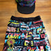 Brimmz logo hat and Hurley swim trunks