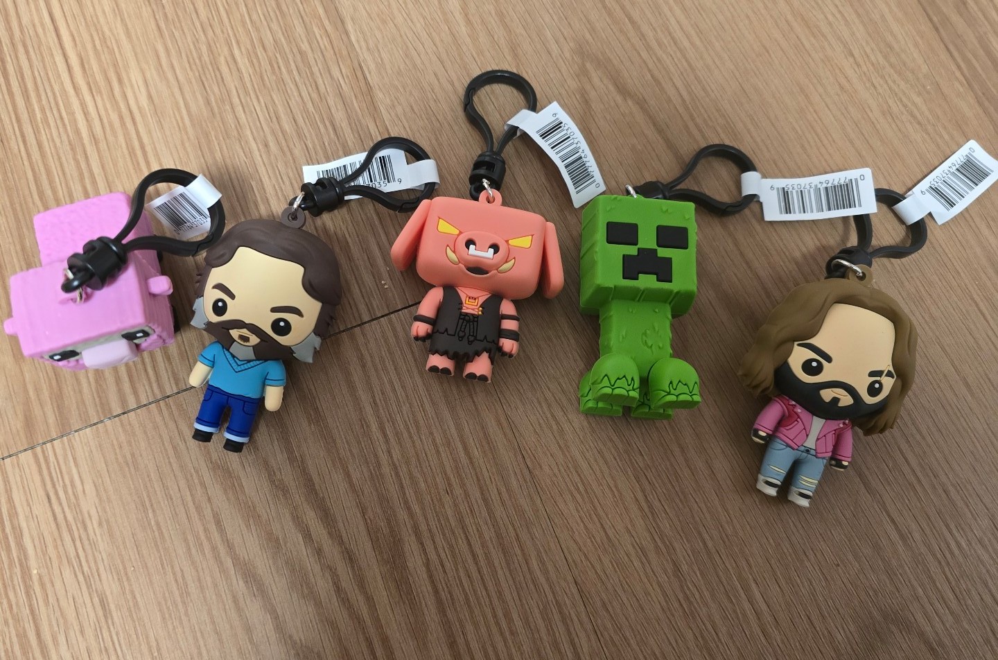 Minecraft Movie Figural Keychains