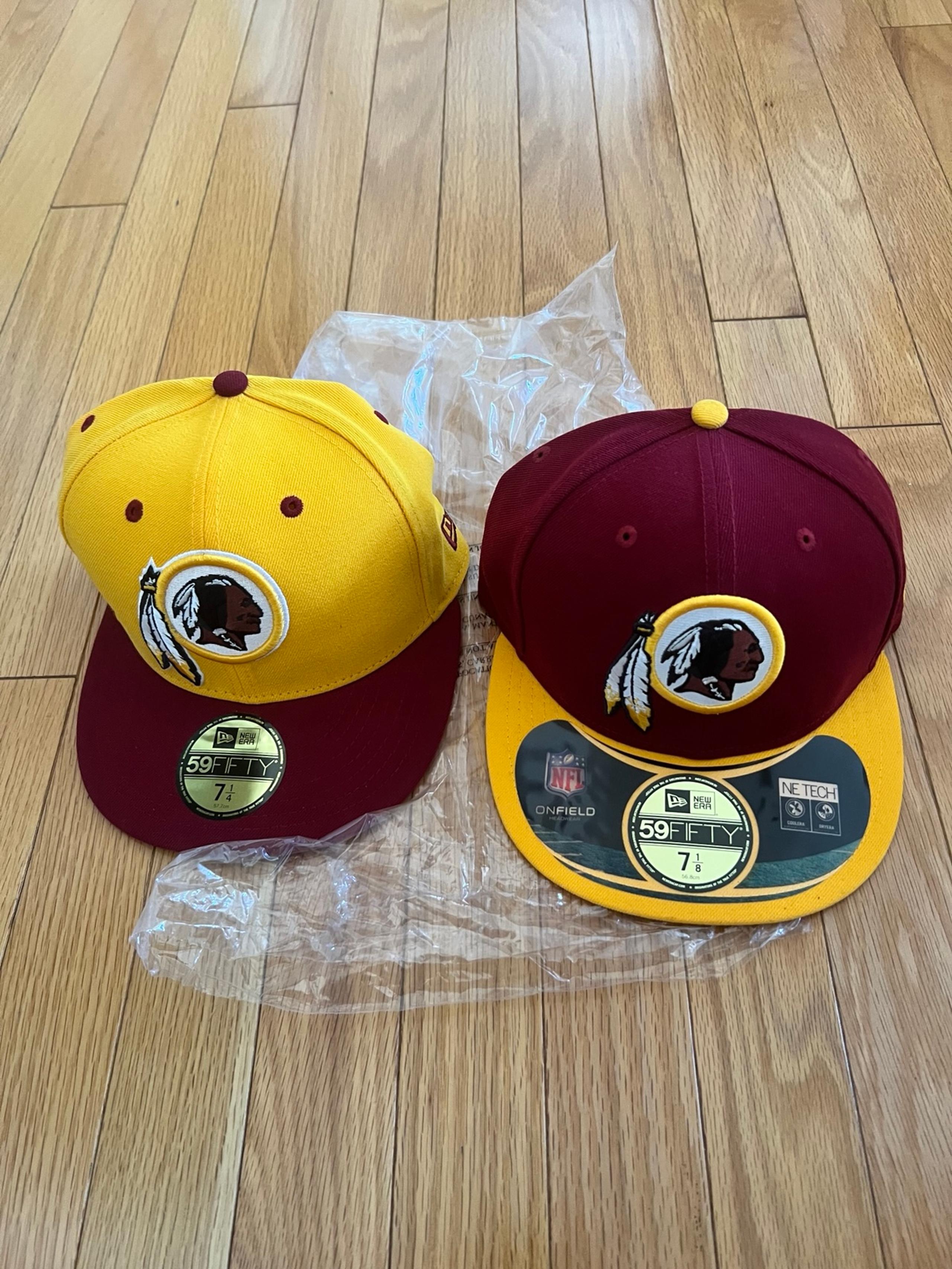 New set of two NFL Redskins men’s hats