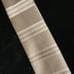 New Versace Silk Logo Cravatta Silver Gray Horizontal Stripe Tie