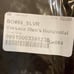 New Versace Silk Logo Cravatta Silver Gray Horizontal Stripe Tie