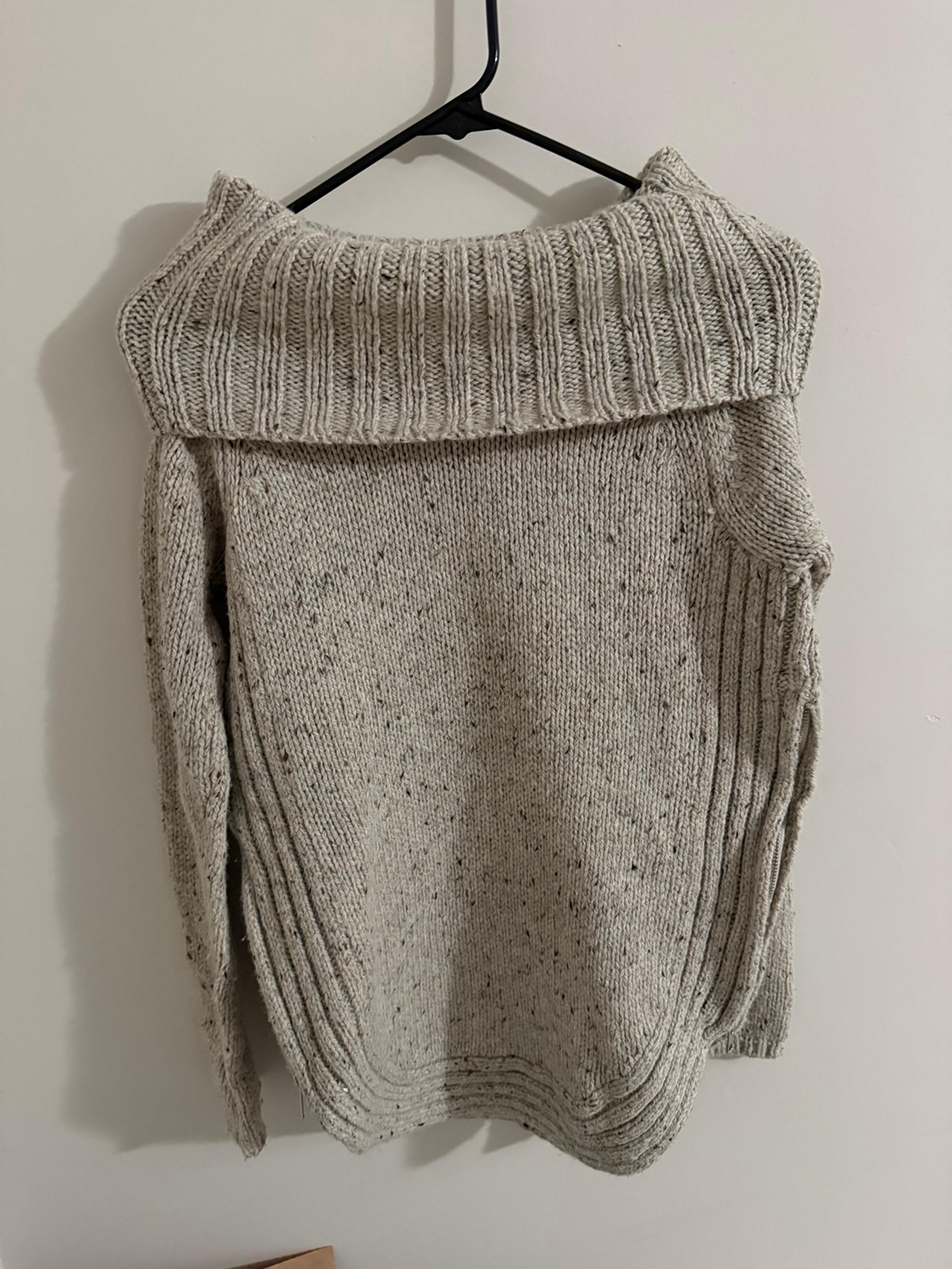 Cynthia Rowley wool blend cowl neck sweater