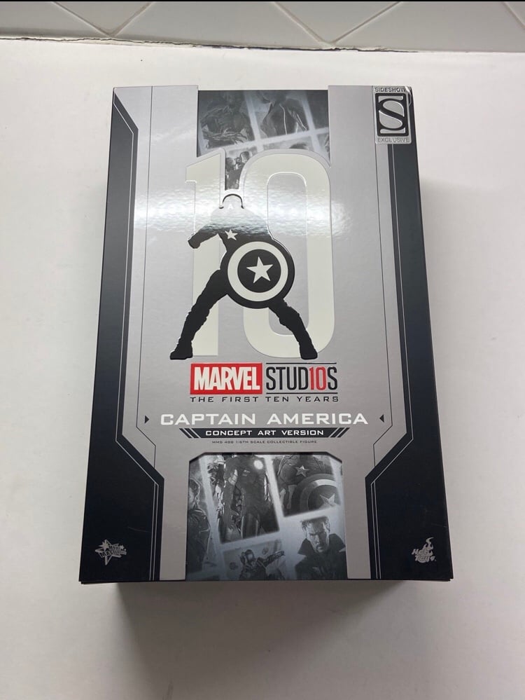 Hot Toys MMS488 Marvel Studios Captain America Concept Art 1/6 Scale Figure