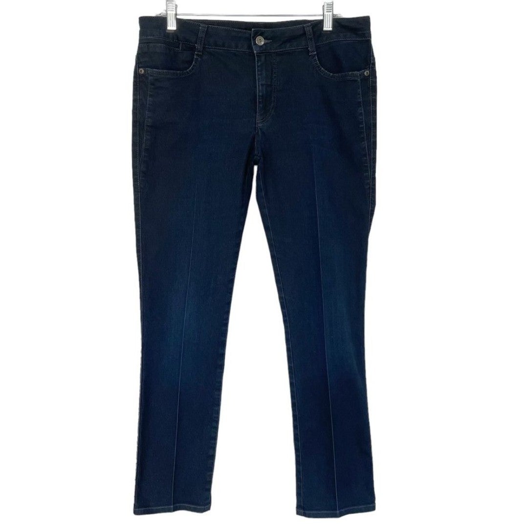 More&More Premium Denim Jeans The Heather regular Dark Wash Size 14