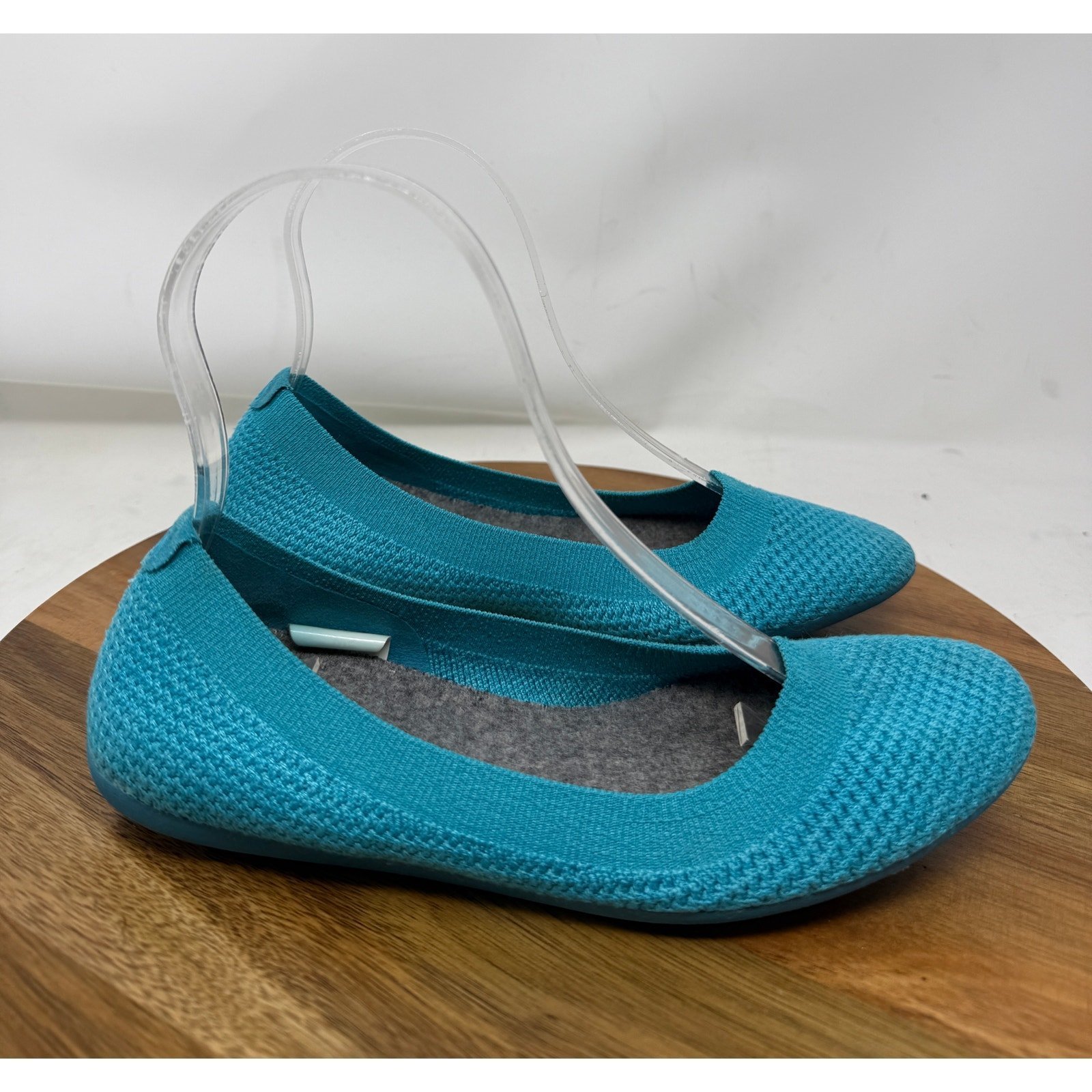 Allbirds Loafers Womens Tree Breezers Flat Ballet Shoes Teal Blue Size 5