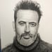 Original drawing of Jeffrey Dean Morgan on acid free Canson paper